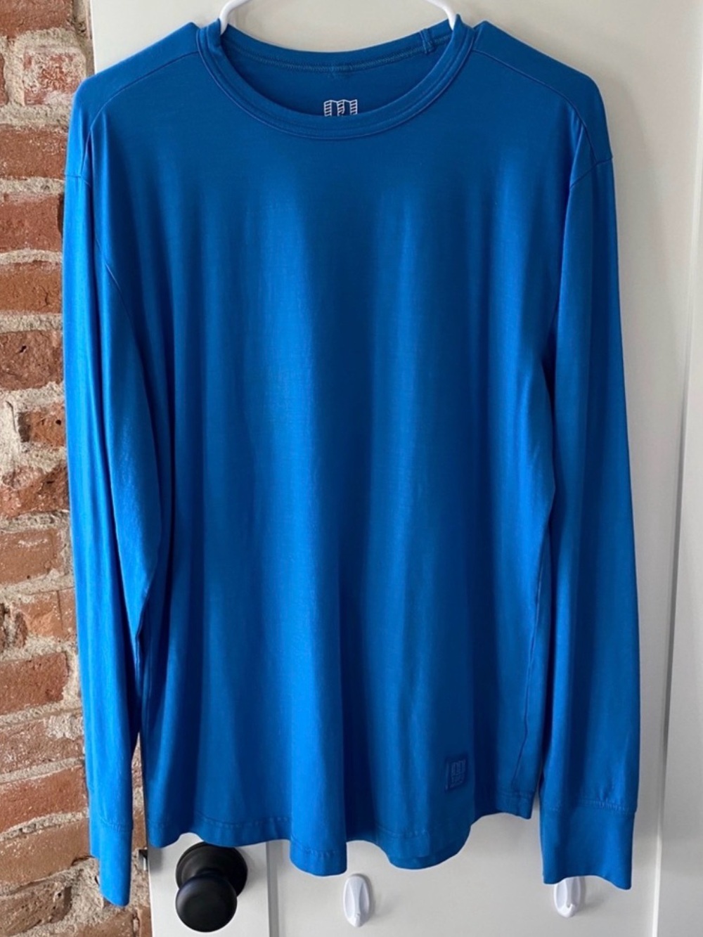 Topo Designs Merino Wool L/S Tee  -  Large